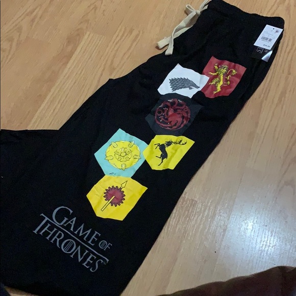 game of thrones Other - 💕markdown💕Sz L Game of Thrones sleep pants NWT